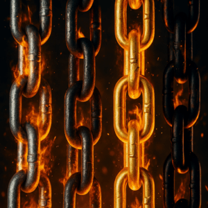 اصالت آویزانبودن غاصبان سقیفهای خلافت از گردن به زنجیرهای آتشین