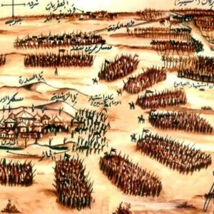 اصالت استحکام آرایش خاص خیمهها جهت پیشگیری از حمله ناجوانمردانه دشمن