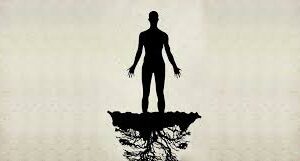 اصالت مخروطی بودن حقیقت انسان و در نتیجه سماوی و فضائی بودن ریشه‌های وی